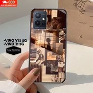 VIVO Y75 5G Case VIVO T1 5G/ - VIVO Y75 5G Casing Latest VIVO T1 5G/ Miracle Case [ ASK ] Casing hp 