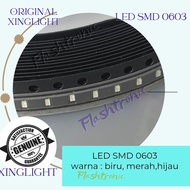 LED 0603 SMD Ultrabright RED GREEN BLUE