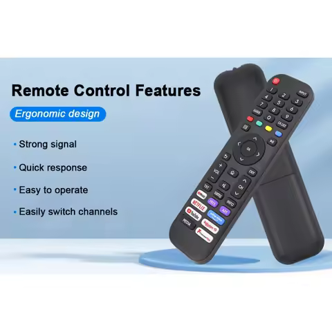 Universal Remote for All Hisense TV Remote Replacement Smart TV Remote for Hisense 4K UHD Android Sm