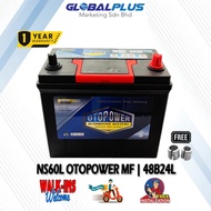(Delivery & Installation Provided)Ambil Sendiri Di Kilang) Otopower NS60L 48B24L/ 50B24L & 55B24L Mf