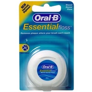 **พร้อมส่ง ครบทุกแบบ **ออรัล บี ไหมขัดฟัน oral B super floss 50 ชิ้น  Oral B มีมินท์ และไม่มีมินท์ แพ็คเกจใหม่นำเข้าจากอเมริกา  ความยาว 50 เมตร