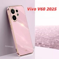 Vivo V60 2025 Luxury Plating Casing For Vivo V60 V 60 VivoV60 V60Pro V60E 60V Pro Lite 5G 4G 2025 Ph