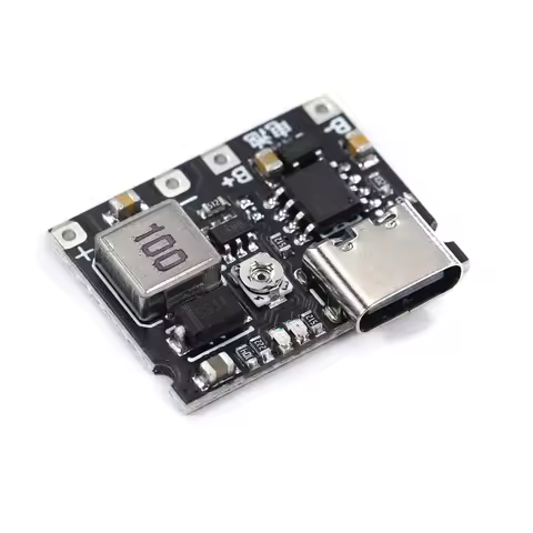 1-10pcs Lithium Li-ion 18650 3.7V 4.2V Battery Charger Board DC-DC Step Up Boost Module TP4056 DIY K