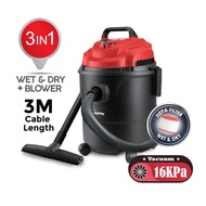 ~ LOCAL SELLER ~ POWERPAC Wet &amp; Dry Bagless Vacuum Cleaner + Blower with Vacuum 16KPa Suction