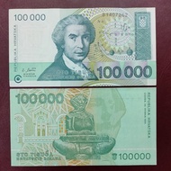 UANG ASING HRVATSKA 100000 DINARA TAHUN 1993