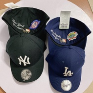 [ GENUINE ] MLB CAP / CAP WITH TAILS, BOOTS - MLB FITTED CAP UNISEX KOREAN HATS / HATS