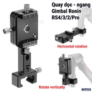 NEEWER CA027 Ngàm quay dọc và quay ngang Ronin Gimbal  RS3 Pro RS3 RS2 RS4 Vertical Camera Mount for