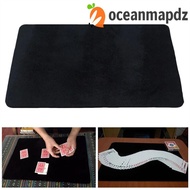 OCEANMAPDZ Magic Card Mat, Magic Props Mentalism Magic Trick Coin Pad, Easy To Do Gimmick Props 3 Si