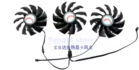 New Cooler Fan Cooling For GIGABYTE RTX 3090 3080 3080Ti 3070Ti 3060 3060Ti GAMING OC T128015SU PLA0