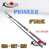 Pioneer FIRE Violent Fishing Rod - Solid Tip - 2m4 2m7 3m0