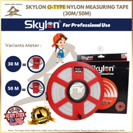 SKYLON FIBERGLASS ROUND TYPE MEASURING TAPE /  Tali Ukur Besi / Pita Ukur / Tali Tape Sukat ( 30M,50