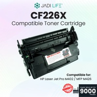 Compatible CF226X (26X) Laser Toner Cartridge For Use In HP LaserJet Pro M402d / M402dn / M402dne / 