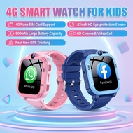 SG New 4G WIFI Smart Watch For Kids google play Whatsapp / youtube / tiktok Video Call GPS Tracker D