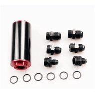 AN6,AN8 AN10  50MM Fuel filter  fittings with micron steel element