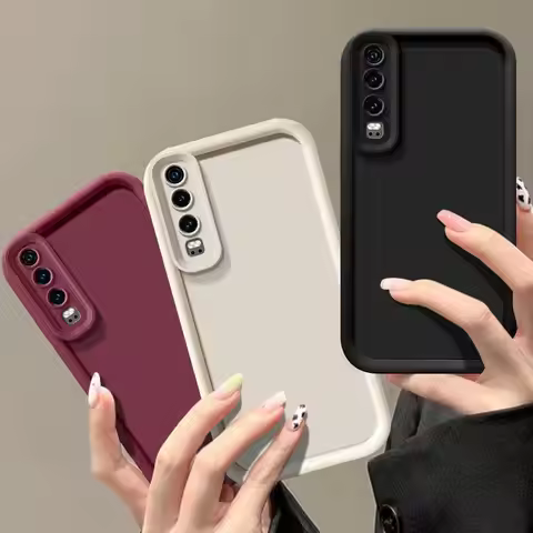 For Huawei P30 Case Huawei P30 Phone Case Huawei P30 Cover Anti fall protection Luxury Candy Matte S