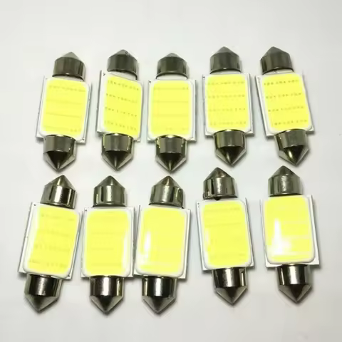 10x C5W Festoon 31mm 36mm 39mm 41mm LED Light Bulbs for Kia Rio Sportage Picanto Stonic Ceed Hyundai