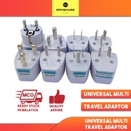 [MaxShure] Universal Multi Travel Adapter for Travel / Daily Conversion Usage Thailand India Arab Sa