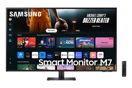 SAMSUNG 43-Inch M7 (M70D) Series 4K UHD Smart Monitor with Streaming TV, Speakers, HDR10, USB-C, Mul