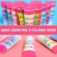 DIY Cream Glue Guka Cream 3 Colors Mixed