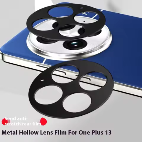 For OnePlus 13 Black Camera Lens Screen Protectors for One Plus OnePlus13 1+13 ONEPLUS13 Back Temper