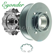 AC Compressor Clutch Pulley for VW PASSAT 3B3 3B6 PHAETON TOUAREG 7LA 7L6 7L7 7P5 7L6820803P 7L68208