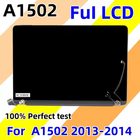 NCZOBOE For Macbook Pro Retina 13" A1502 LCD Screen Display Assembly Late 2013 Mid2014 2015 Tested