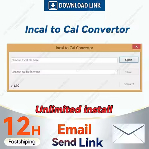 Cummins Calterm Incal To Cal Converter V1.02 + ECFG and E2M Files for Converting Incal Calibration T