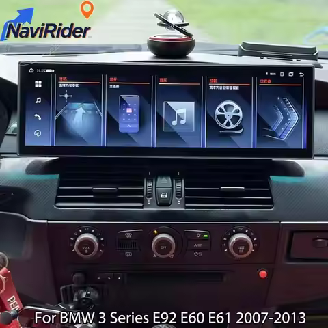 14.9" Android Auto For BMW 3 Series E92 E60 E61 2007-2013 CIC CCC Stereo Carplay Car GPS Navigation 
