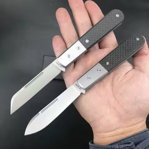 TRSKT DC53 Jack Folding Knife,Barlow Tactical Pocket Knives,Outdoor Camping Knife,Unboxing Edc Tool 