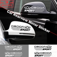 OMODA 5 E5 C9 Car Rearview Mirror Sticker Side Mirror Decor Scratch Cover Waterproof Car Stickers Ac