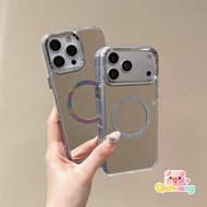 Makeup Mirror Magnetic Cover For Itel S25 Ultra A58 Lite A56 A18 P38 S17 A80 A70 A60 A60S A50 P40 S2