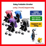 Baby Stroller Compact Stroller Cabin Lightweight New Born Stroller kereta sorong baby Foldable strollers