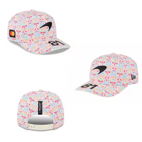 Embroidered Mclaren Logo Baseball Cap Adjustable Sun Hat For Mclaren 720S 750S Elva GT 570 600LT 540