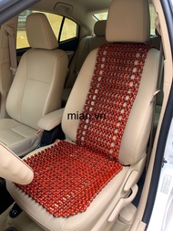Đệm Lót Đàn Ghế Xe Ô Tô Hạt Gỗ  Nhãn Kích Thước 120cm x 45cm hạt 1.2cm ( hình thật )