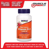 Now Foods Vitamin D-3 Maintain Strong Bones Supports Immune System ( 180's )