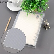 [neve-t] creative transparent twill pp binder shell a6 a5 six-hole b5 nine-hole folder [New]