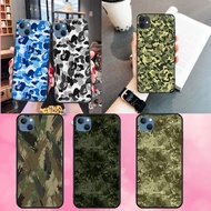 soft black iPhone 11 Pro Max 13 Pro 13 Pro Max 14Plus  14Pro Max camouflage1 phone case