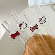 ~ hello kitty bubble glass straw Pattern