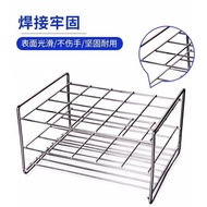 /18.5mm 30 Hole Bracket Test Tube Rack Stainless Steel 15.5mm Laboratory Stainless Steel Test Tube T