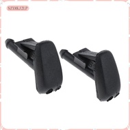 [szxmkj2lp] 2 Pieces Windshield Wiper Water Spray Jet Washer Nozzle For BMW E90 E60 E46