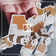 A3 PRINTING STICKER PAPER BEARS GLOSSY STICKER CUTE BEARS CHARACTER CONTENTS 13 PCS