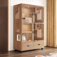 Cat cage villa cat cage indoor cat house cat house cat house space oversizedClear cat house