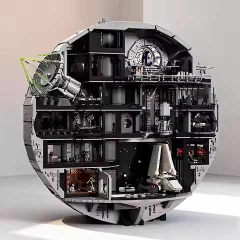 Large 9023Pcs Ultimate Collector Series Death Star Model MOC 75419 Building Blocks Bricks Collection