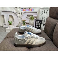 [True label] Wales Bonner joint name samba sports casual shoes board shoes liquid silver