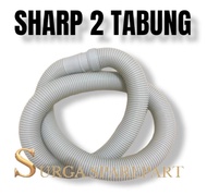 Selang pembuangan mesin cuci Sharp 2 tabung 1.2 meter / Selang air mesin cuci sharp