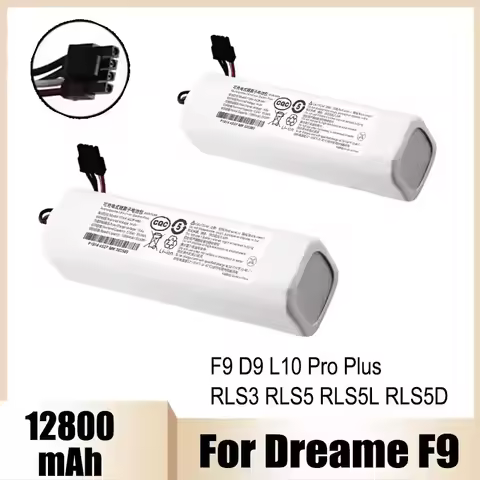 14.4V 12800mAh Li-Ion Replacement Battery for Dreame D9 F9 L10, D9 Pro, D9 MAX, D10 Plus, D10s, L10s