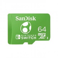 64GB 獲 Nintendo 授權的 Nintendo Switch 專用記憶卡 SDSQXAO-064G
