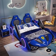เตียง เตียงรถสปอร์ต มีไฟ เสียง เด็กการ์ตูนรถ รถแข่ง  รถสปร์อท bedroom sets. Modern childrens bed fur