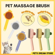 Pet Hair Comb Cat Brush Cat Comb Hair Remover brush Loose Fur Comb Sikat Kucing Massage sikat bulu k