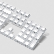 Elecfox Crystal Jelly Pudding Keyboard Keycaps OEM Profile Side Printed KeycapTransparent Side Prin